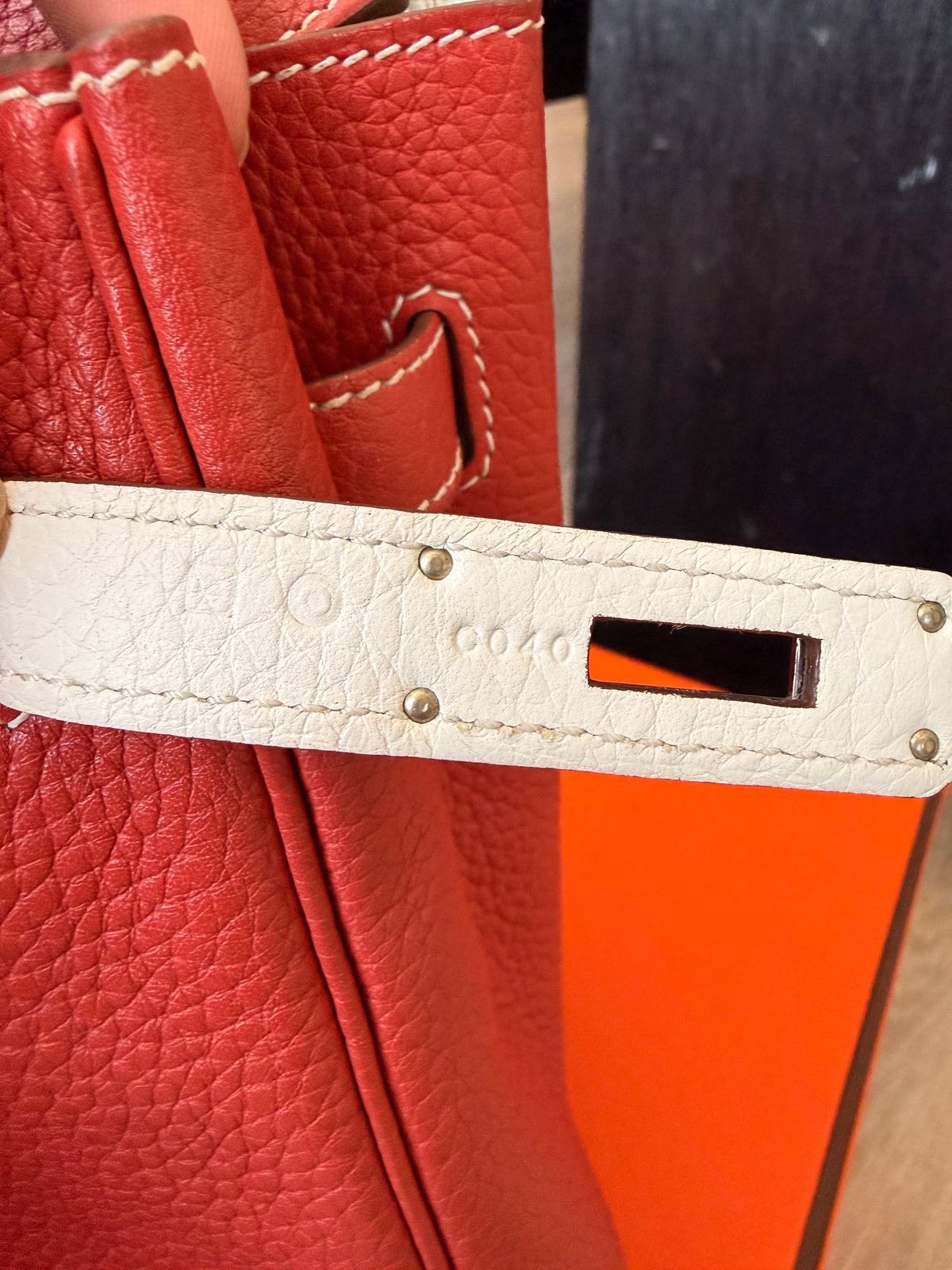 Hermes Birkin 35 togo bicolor