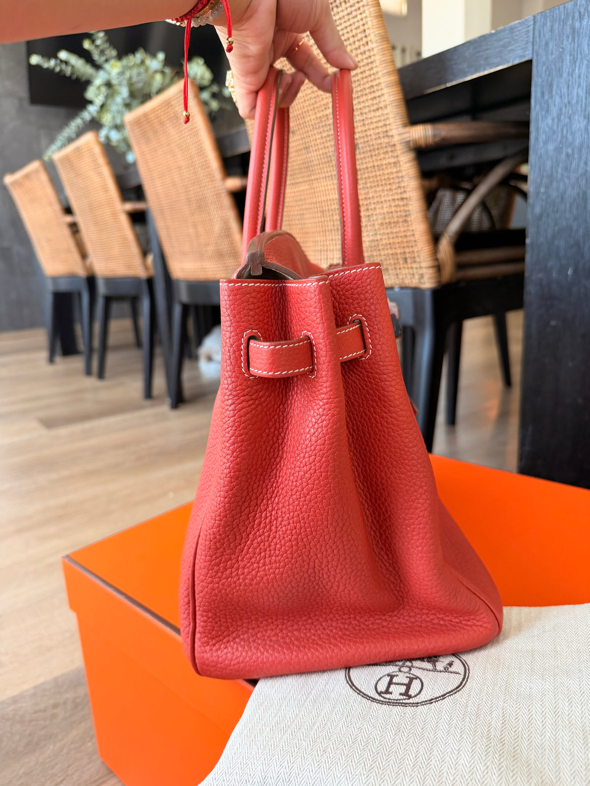 Hermes Birkin 35 togo bicolor