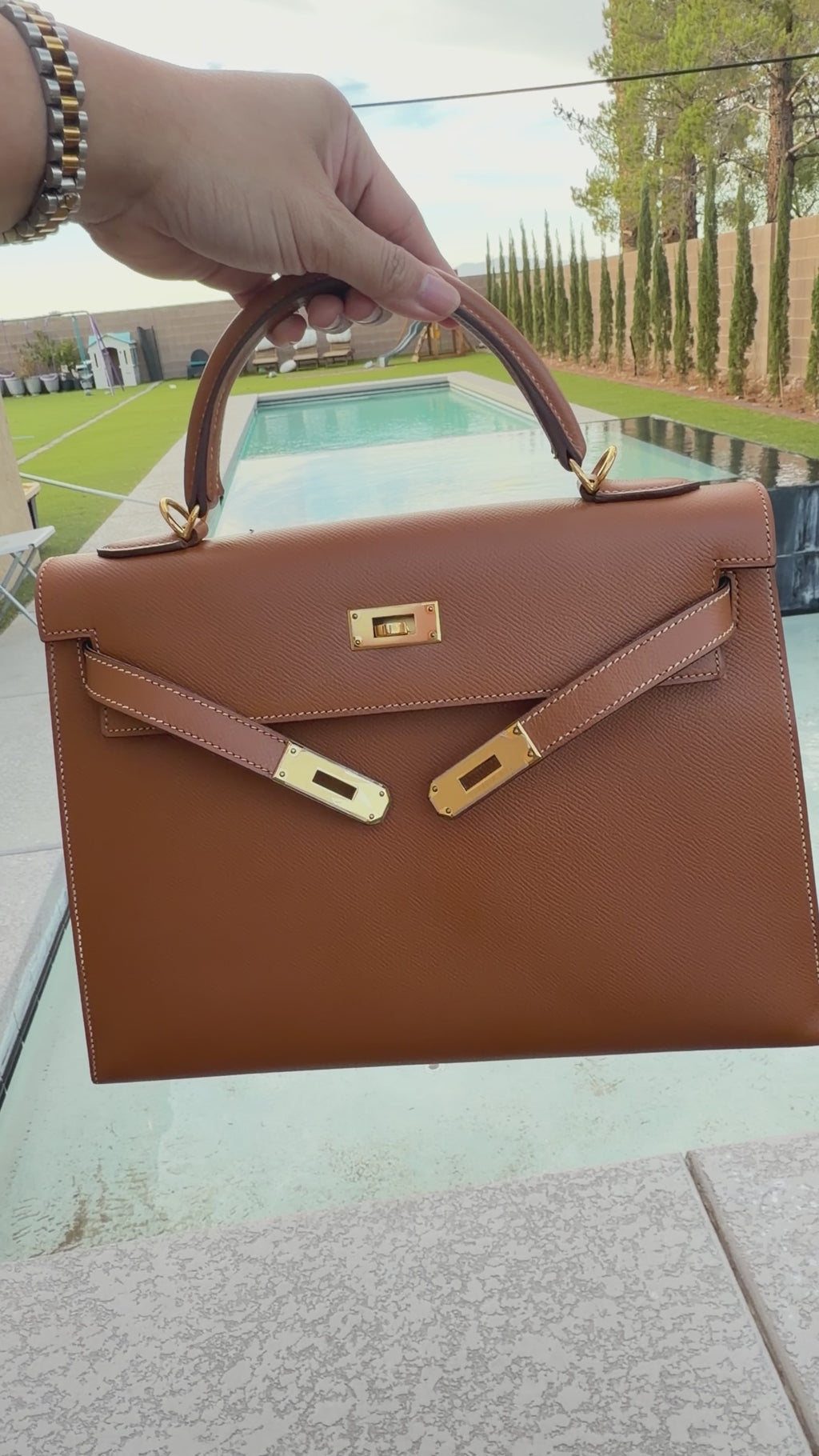 Hermes Kelly 32 epsom