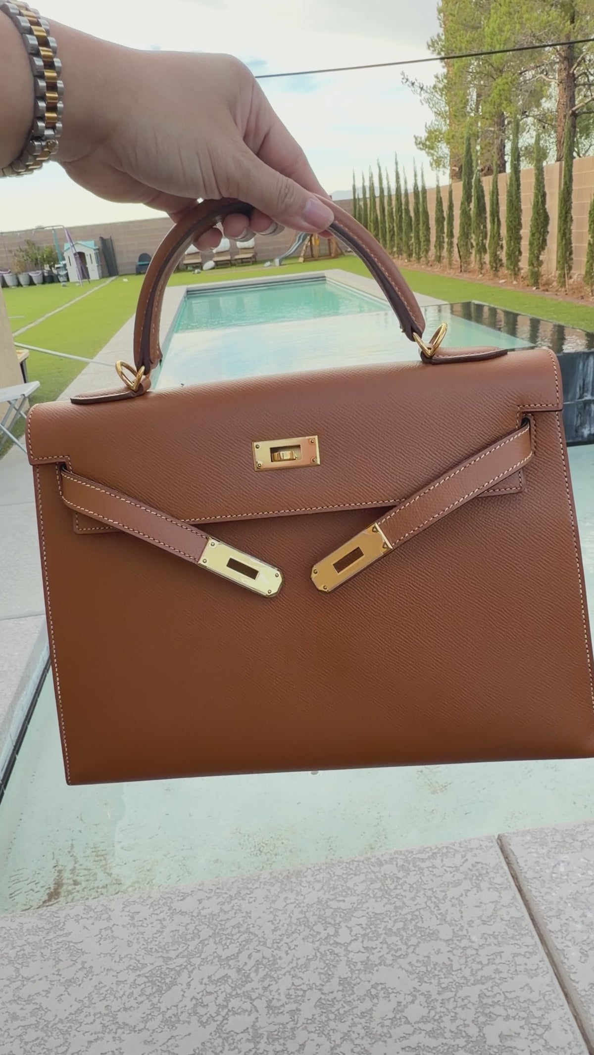 Hermes Kelly 32 epsom